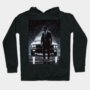 John Wick illustration Hoodie